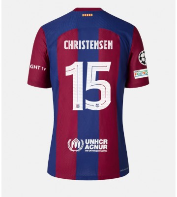 Maillot de foot Barcelona Andreas Christensen #15 Domicile 2023-24 Manches Courte